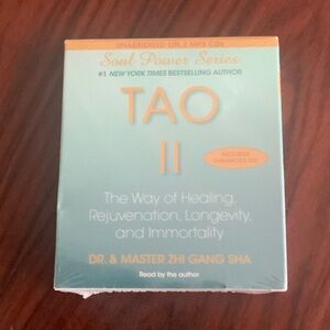 Tao II Audiobook by Dr. & Master Zhi Gang Sha new sealed.